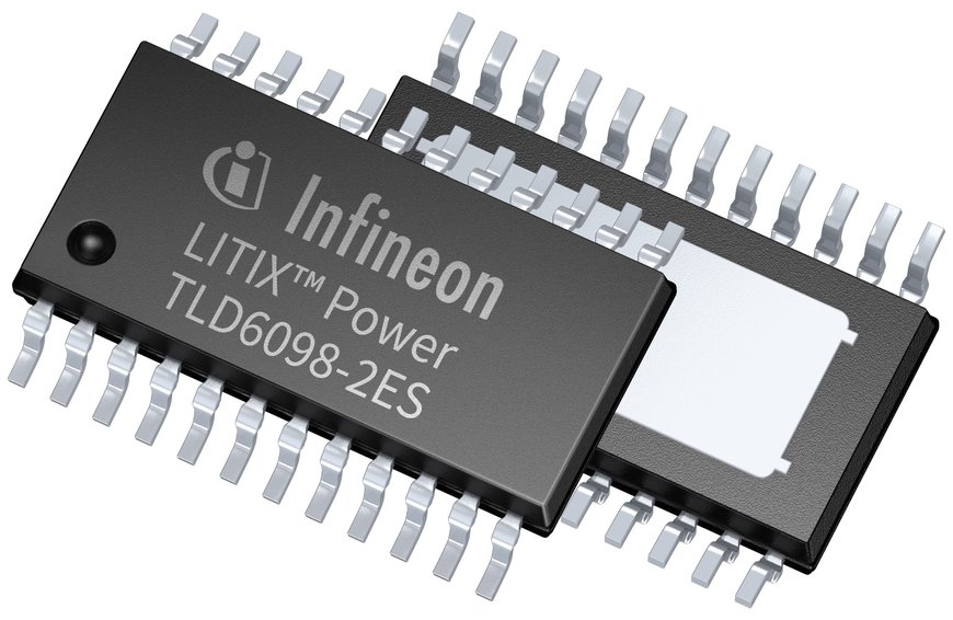 Infineon erweitert die LITIX™ Power-Familie um einen Zweikanal-DC-DC-Controller für LED-Scheinwerfer ohne Mikrocontroller